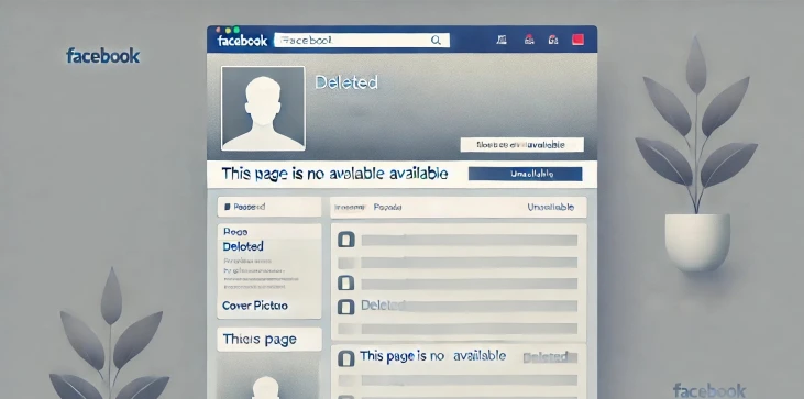 deleted facebook page